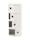 Aufbewahrung | Kartell Componibili Aufbewahrungsbox 4er, H 77 cm - von Kartell online kaufen bei LIVINGforme.