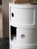 Aufbewahrung | Kartell Componibili Aufbewahrungsbox 3er, H 59 cm - von Kartell online kaufen bei LIVINGforme.