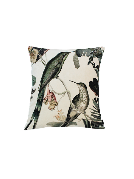 Kissenbezug | Kissenhülle Velours | BIRDS - von LIVING online kaufen bei LIVINGforme.