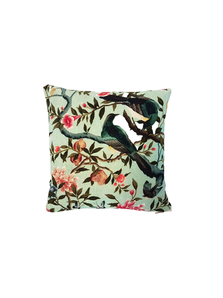 Kissenbezug | Kissenhülle Velours | PARADISE BIRDS - von Living Collection online kaufen bei LIVINGforme.