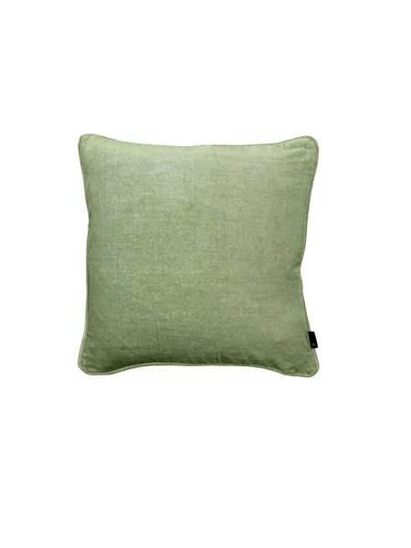 Kissenbezug | Kissenhülle Velours - Olive von LIVING online kaufen bei LIVINGforme.