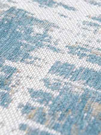 Runder Teppich | Atlantic Streaks Runder Teppich Long Island Blue | Art.-Nr. 8718 - von Louis de Poortere online kaufen bei LIVINGforme.