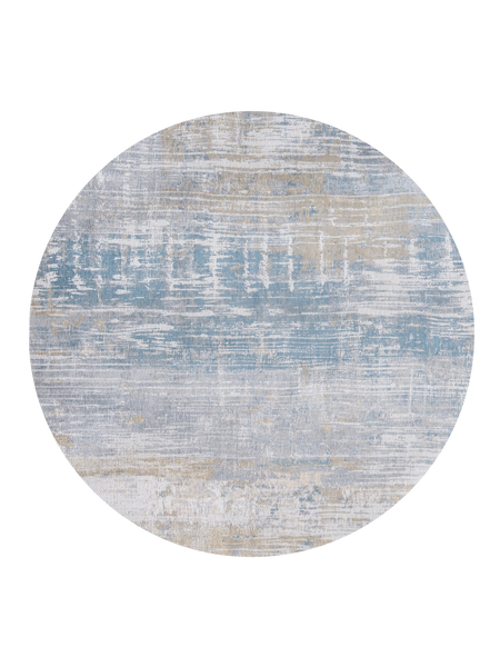 Runder Teppich | Atlantic Streaks Runder Teppich Long Island Blue | Art.-Nr. 8718 - von Louis de Poortere online kaufen bei LIVINGforme.