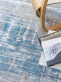 Runder Teppich | Atlantic Streaks Runder Teppich Long Island Blue | Art.-Nr. 8718 - von Louis de Poortere online kaufen bei LIVINGforme.