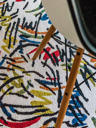 Runder Teppich | Gallery Street Graph Runder Teppich | Art.-Nr. 9144 - von Louis de Poortere online kaufen bei LIVINGforme.