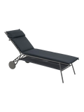 Sonnenliege | Sonnenliege, gepolstert | LFM5174 - Dunkelgrau von Lafuma online kaufen bei LIVINGforme.