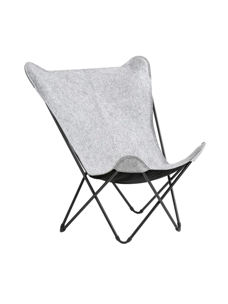 Butterfly Chair | Butterfly Chair Sphinx Soft | LFM2951 - Hellgrau von Lafuma online kaufen bei LIVINGforme.