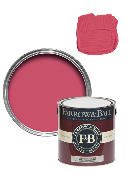 Wandfarbe | Wandfarbe - Lake Red No. W92 - von Farrow & Ball online kaufen bei LIVINGforme.