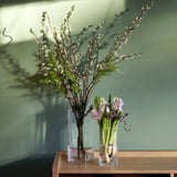 | Tagliare Vase Glas klar mit Optik H 28 × Ø 15 cm - von Lambert online kaufen bei LIVINGforme.