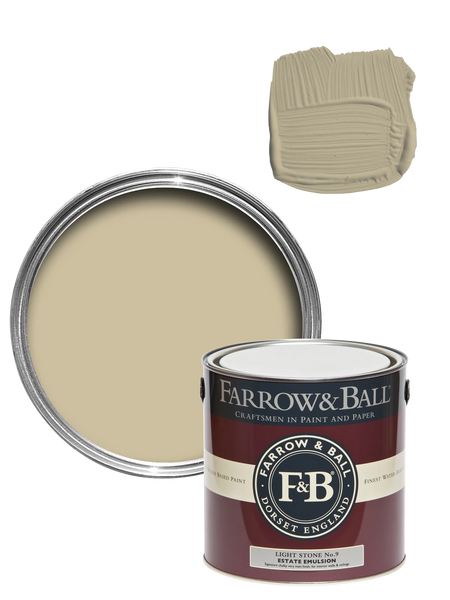Wandfarbe - Light Stone No. 9 Wandfarbe Farrow & Ball