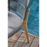 Gartenstuhl | Gartenstuhl Paolo, Seilgeflecht - anthrazit, natur - von LIVING Collection online kaufen bei LIVINGforme.