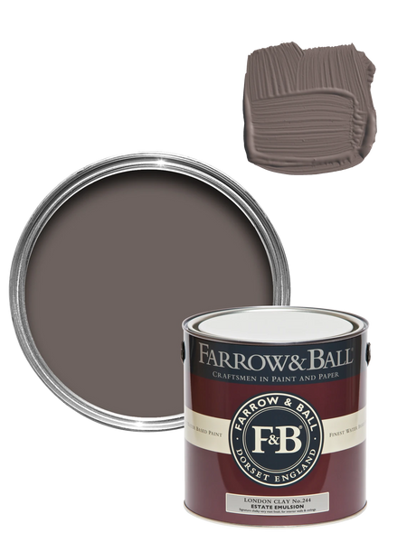 Wandfarbe | Wandfarbe - London Clay No. 244 - von Farrow & Ball online kaufen bei LIVINGforme.