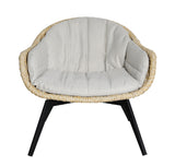 Outdoor Loungeset | Outdoor Lounge-Set Palma, Wicker - natur (4-teilig) - von LIVING Collection online kaufen bei LIVINGforme.