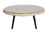 Outdoor Loungeset | Outdoor Lounge-Set Palma, Wicker - natur (4-teilig) - von LIVING Collection online kaufen bei LIVINGforme.