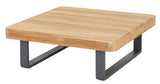 Lounge | Outdoor Ecklounge Bahamas mit Tisch, Akazie - anthrazit, teak - von LIVING Collection online kaufen bei LIVINGforme.
