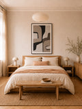 Reinders Neutral Motion – Layered Mixed Media Wandbild 78 x 118 cm Wandbild Reinders