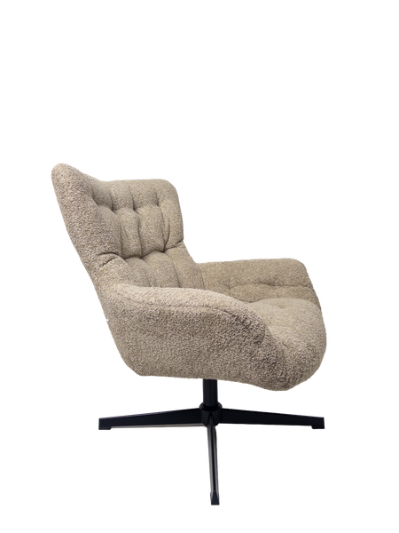Ohrensessel | Drehsessel | SDT-3528 - Beige von LIVING online kaufen bei LIVINGforme.