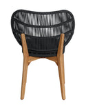 Gartenstuhl | Gartenstuhl Paolo, Seilgeflecht - anthrazit, natur - von LIVING Collection online kaufen bei LIVINGforme.
