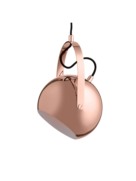 Pendelleuchte | Pendelleuchte | "Ball Handle" Copper Glossy (NN) - von Frandsen online kaufen bei LIVINGforme.