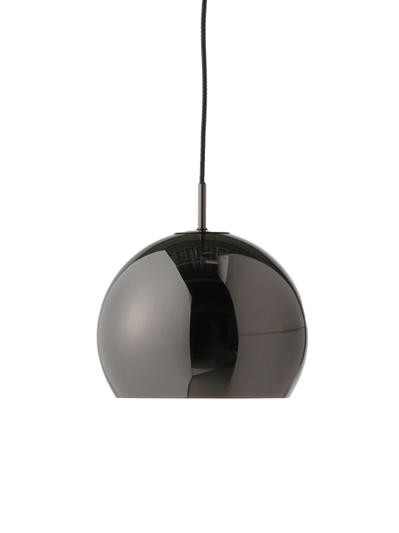 Pendelleuchte | Pendelleuchte | "Ball" schwarz-glänzend - von Frandsen online kaufen bei LIVINGforme.