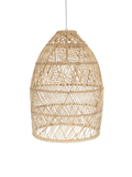 Pendelleuchte | Carla mit Wickerschirm Pendelleuchte LIVING Collection