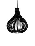 Pendelleuchte | Inca mit Rattanschirm Pendelleuchte LIVING Collection