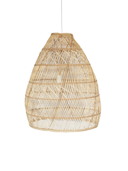 Pendelleuchte | Wanani mit Wickerschirm Pendelleuchte LIVING Collection