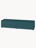 | Piure Nex Pur Box Medienklappe 180 cm – Designmöbel - Petrolblau von Piure online kaufen bei LIVINGforme.