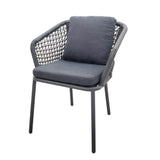 Gartenstuhl | Gartenstuhl Pippo, Seilgeflecht - anthrazit - von LIVING Collection online kaufen bei LIVINGforme.