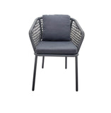 Gartenstuhl | Gartenstuhl Pippo, Seilgeflecht - anthrazit - von LIVING Collection online kaufen bei LIVINGforme.