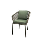 Gartenstuhl | Gartenstuhl Pippo, Seilgeflecht - olivgrün - von LIVING Collection online kaufen bei LIVINGforme.
