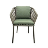 Gartenstuhl | Gartenstuhl Pippo, Seilgeflecht - olivgrün - von LIVING Collection online kaufen bei LIVINGforme.