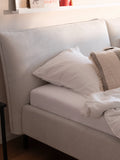 Pisa Polsterbett von Candy in Famous snow, Detail Kopfteil