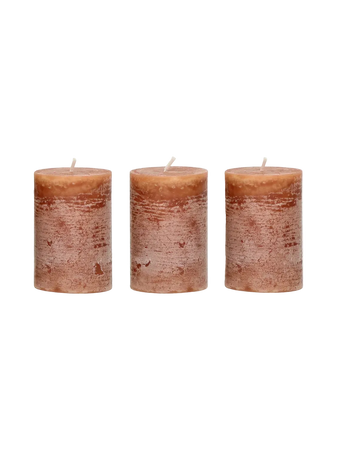 Kerzen | POMAX Stumpenkerzen im 3er-Set - von POMAX online kaufen bei LIVINGforme.