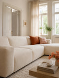 Ecksofa | FLEXLUX Lucera 3-Sitzer mit Récamiere rechts - von Flexlux online kaufen bei LIVINGforme.
