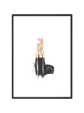 Bild im Rahmen | Lipstick - Gemälde (50cm x 70cm)