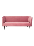 Sofa | Samt-Sofa | Susann (2-Sitzer) in Pink - von LIVING online kaufen bei LIVINGforme.