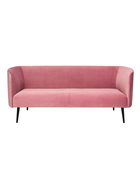 Sofa | Samt-Sofa | Susann (2-Sitzer) in Pink - von LIVING online kaufen bei LIVINGforme.