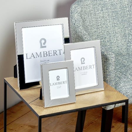Bilderrahmen | Savannah Bilderrahmen – versilbert & anlaufgeschützt in vielen Größen - von Lambert online kaufen bei LIVINGforme.