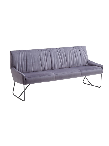 Sitzbank | Sitzbank | "Pit" in Royal Aqua nur noch mit Holzfuß lieferbar - von LIVING online kaufen bei LIVINGforme.