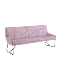 Sitzbank | Sitzbank | "Pit" in Royal Pink nur noch mit Holzfuß lieferbar - von LIVING online kaufen bei LIVINGforme.