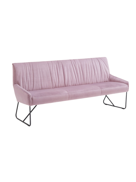 Sitzbank | Sitzbank | "Pit" in Royal Pink nur noch mit Holzfuß lieferbar - von LIVING online kaufen bei LIVINGforme.