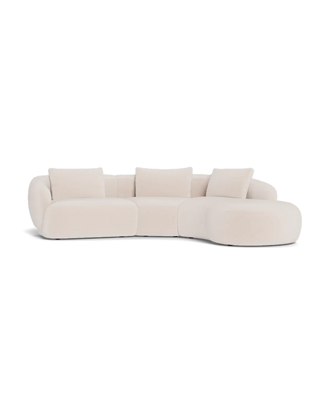 Ecksofa | FLEXLUX Torino 1,5-Sitzer mit Récamiere rechts - von Flexlux online kaufen bei LIVINGforme.