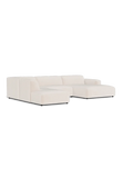 FLEXLUX Lucera 1,5-Sitzer mit Open End und Récamiere rechts