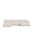 FLEXLUX Lucera 1,5-Sitzer mit Open End und Récamiere rechts