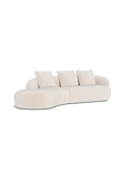Ecksofa | FLEXLUX Torino 2,5-Sitzer mit Récamiere breit links - von Flexlux online kaufen bei LIVINGforme.