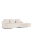 Ecksofa | FLEXLUX Torino 2,5-Sitzer mit Récamiere breit rechts - von Flexlux online kaufen bei LIVINGforme.