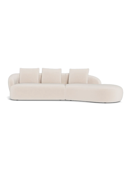 Ecksofa | FLEXLUX Torino 2,5-Sitzer mit Récamiere rechts - von Flexlux online kaufen bei LIVINGforme.