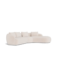 Ecksofa | FLEXLUX Torino 2,5-Sitzer mit Récamiere XL rechts - von Flexlux online kaufen bei LIVINGforme.