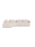 Ecksofa | FLEXLUX Torino 2,5-Sitzer mit Récamiere XL links - von Flexlux online kaufen bei LIVINGforme.